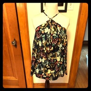 Butterfly Print Tank Top